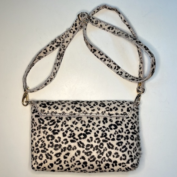 Charlie Leather Small Cross Body Waist Pochette Animal Print Bag - Picture 3 of 15